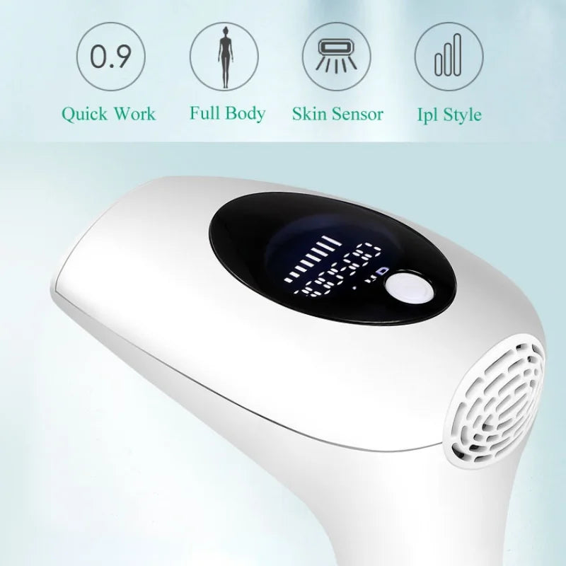 Plastic Painless Mini Electric Portable IPL Hair Removal Laser