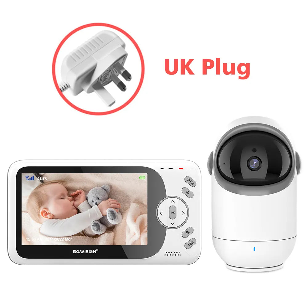 Boavision 2.4G Wireless Night Vision LCD Display Baby Monitor Camera