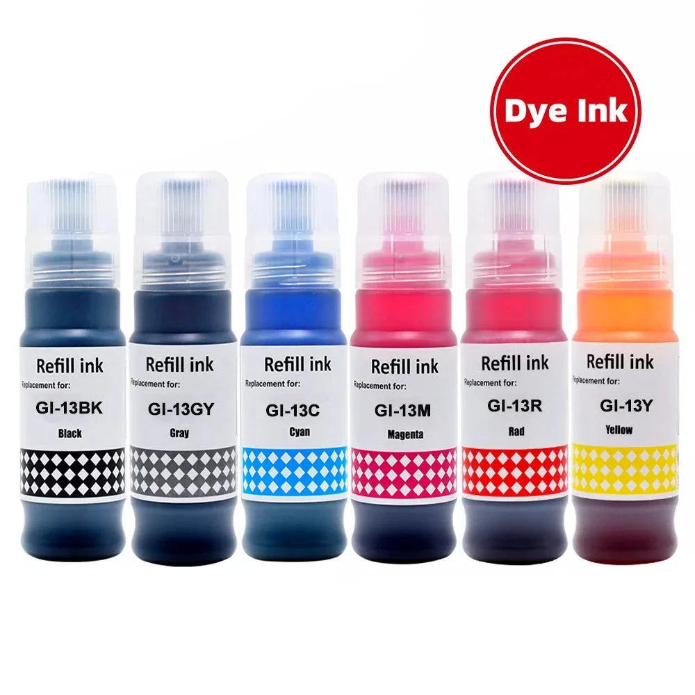 GI-13 Water Based Refill Ink Bottle For Canon PIXMA G510 G610