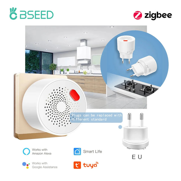 Bseed Plastic Smart Gas Leakage Alarm Detection Optical Sensor