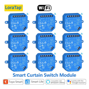 LoraTap 240V Plastic Automatic WIFI Roller Shutter Curtain Module