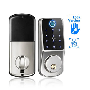 RayKube Aluminium Alloy Fingerprint Digital Smart Door Lock