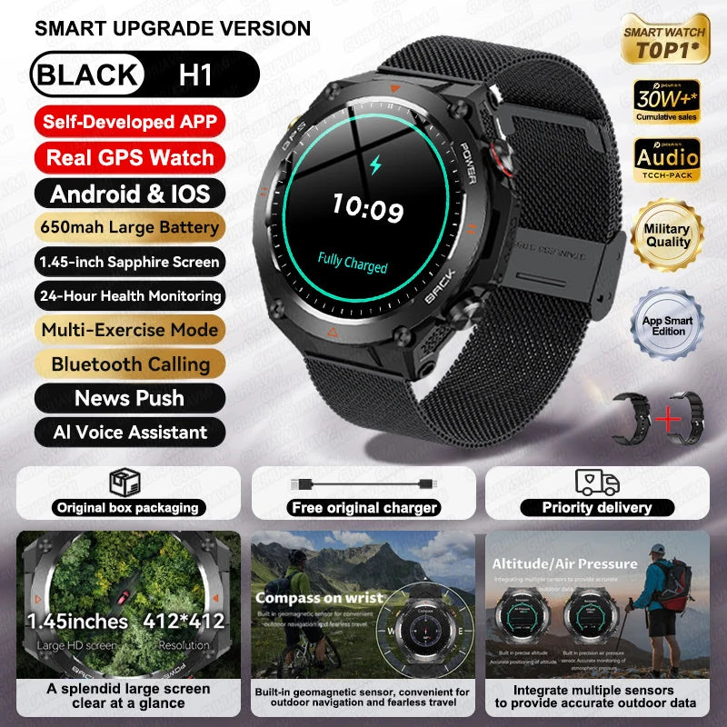 Silica Gel Sports Fitness Tracker Bluetooth Waterproof Smart Watch