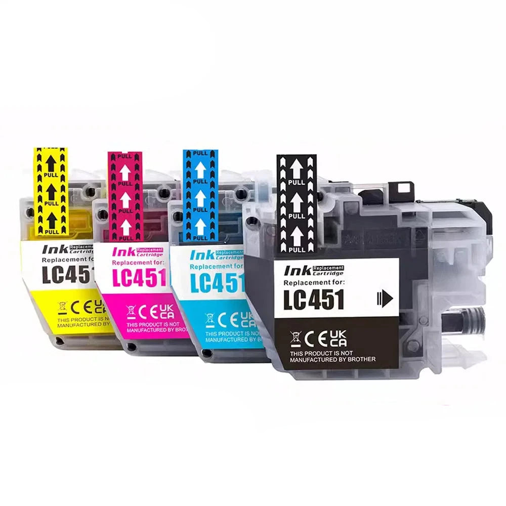 LC451 Ink Cartridge For Brother DCP-J1050DW DCP-J1140DW Printer