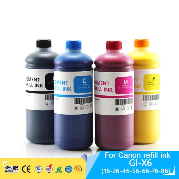 GI16/26/46/56/66/76 Refill Ink Bottle For Canon MAXIFY GX6040