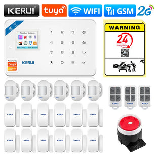 Kerui Plastic Smart Wireless Motion Detector Security Sensor Kit