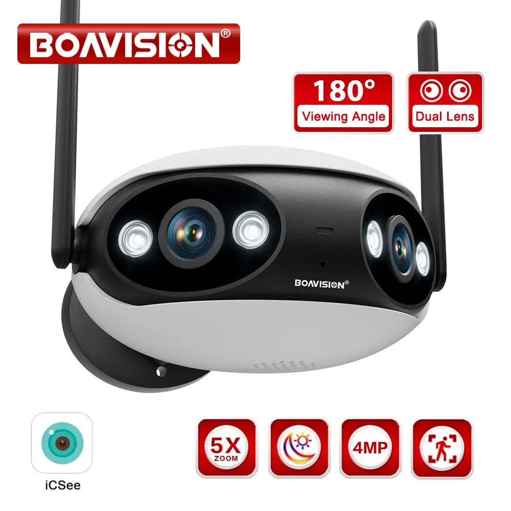 Boavision 4MP Night Vision Waterproof High Speed Dome Camera