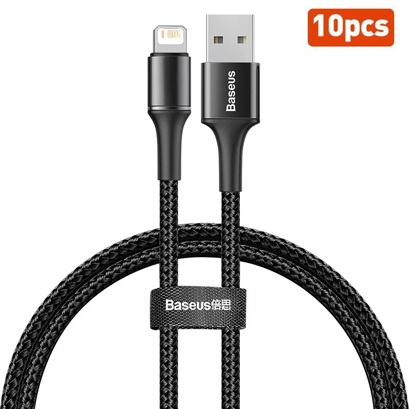 Aluminum Nylon Braided Portable Fast Charging Cable For iPhone