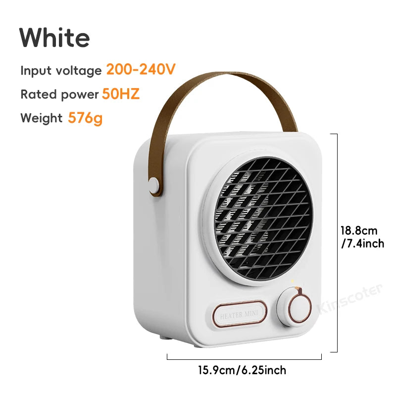 1000W 2-Gear Temperature PTC Ceramic Electric Mini Heater