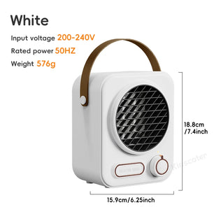 1000W 2-Gear Temperature PTC Ceramic Electric Mini Heater