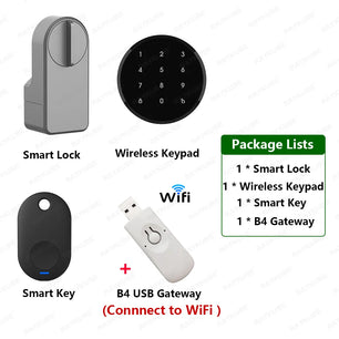 Stainless Steel Fingerprint Keypad Digital Smart Door Lock