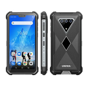 Rubber Rugged 10000mAh 6GB RAM 128GB ROM 6.23 Inches Smart Phone