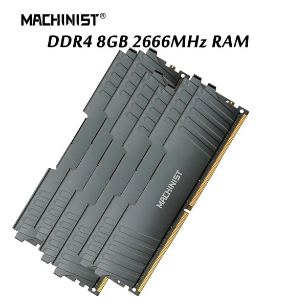 Machinist 1.2V 288 Pins DDR4 2666 MHz Memory RAM For Desktop