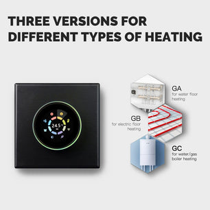 Moes IP20 WIFI Smart Heating Controller Knob Thermostat