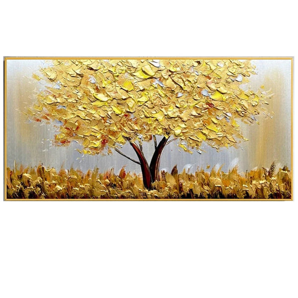 100% Canvas Modern Floral Handmade Elegant Artwork Oil Painting