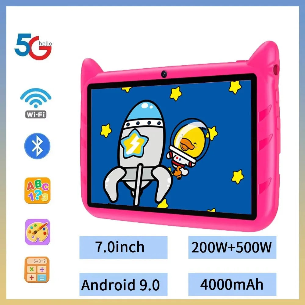 4000mAh Micro USB 4GB RAM 64GB ROM 7 Inches Android Touch Tablet