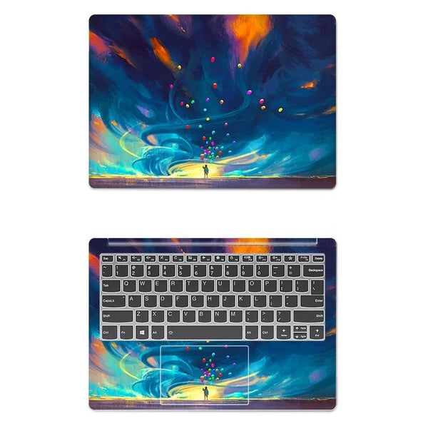 PVC Protective Sky Pattern Laptop Sticker Skin Cover