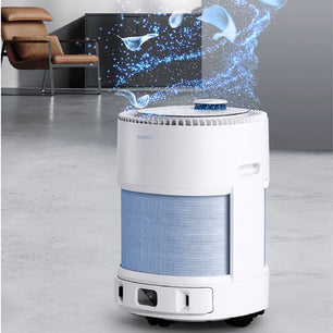 500m³/h USB Power Digital Display Silent Desktop Air Purifier