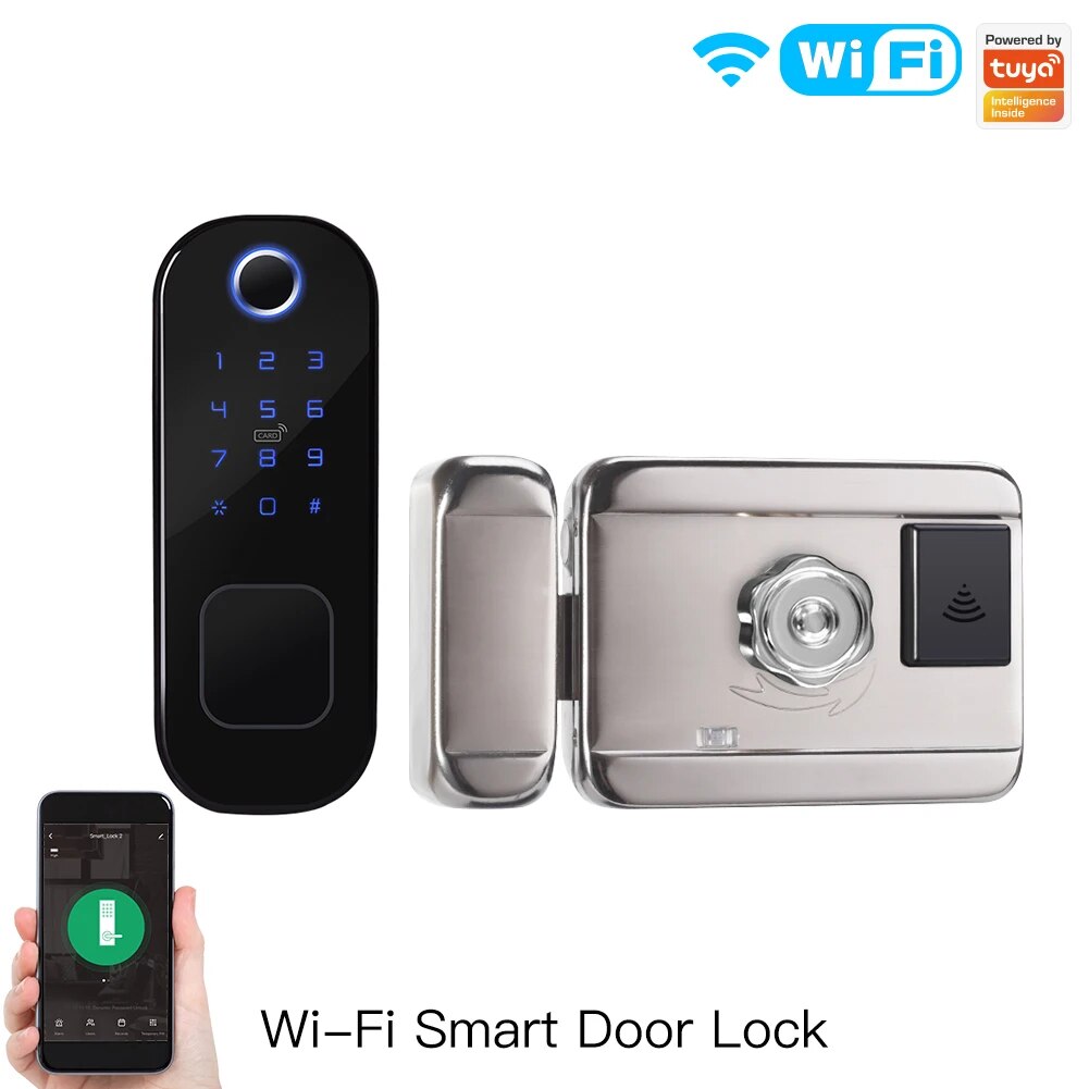 Moes Stainless Steel Fingerprint Digital Smart Door Lock