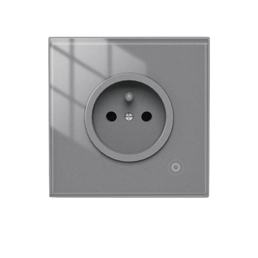 Moes Glass Panel Wireless WIFI Control Smart Power Socket