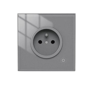 Moes Glass Panel Wireless WIFI Control Smart Power Socket