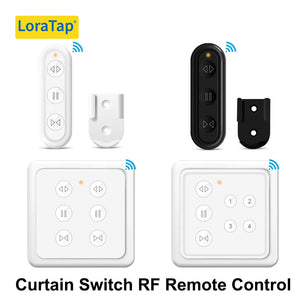 LoraTap 240V Plastic 4 Channels Portable Control Shutter Blinds Switch