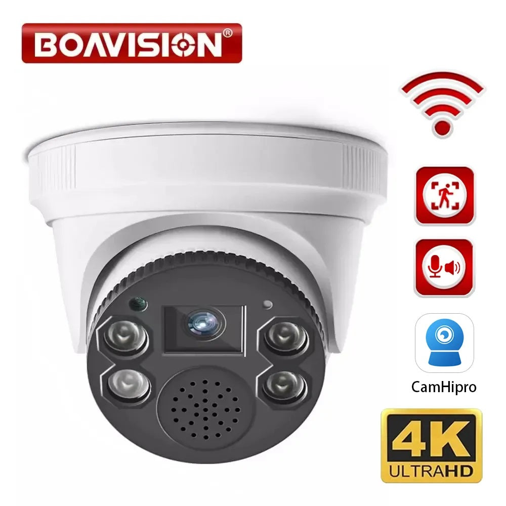 Boavision 8MP Night Vision Wireless WIFI High Speed Dome Camera