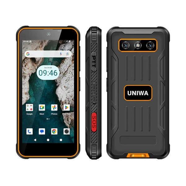 Rubber Rugged 3000mAh 4GB RAM 64GB 4.0 Inches FHD Smart Phone