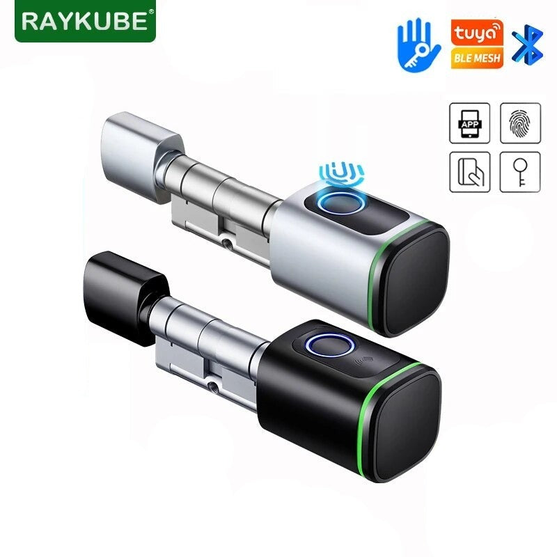 RayKube Aluminium Alloy Fingerprint Digital Smart Door Lock