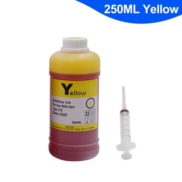 250ml Compatible Refill Ink Bottle For HP 301 302 304 305 652 364