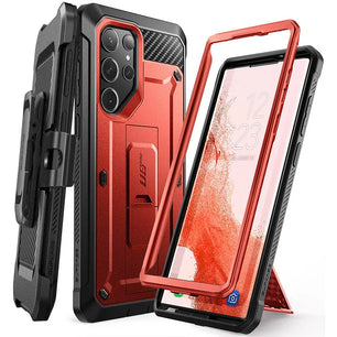 Polycarbonate Full-Body Rugged Case For Samsung Galaxy S23 Ultra