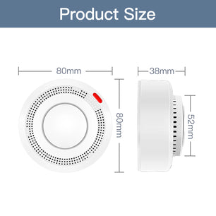 Bseed Plastic Smart Fire Smoke Alarm Detection Optical Sensor