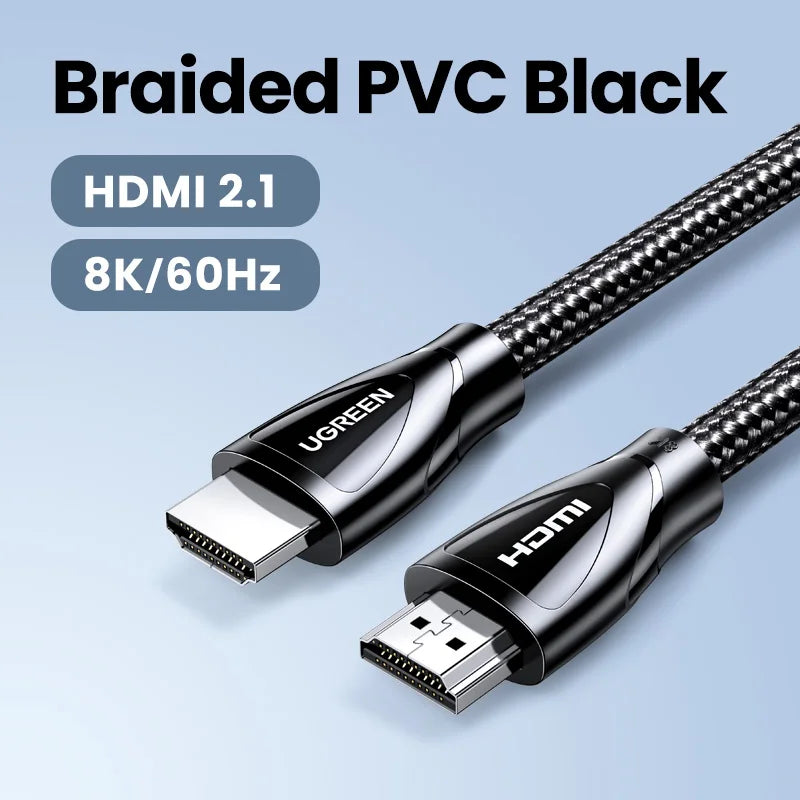 Ugreen 8K 60Hz Ultra High Speed HDMI Cable For PS5 & TV Box