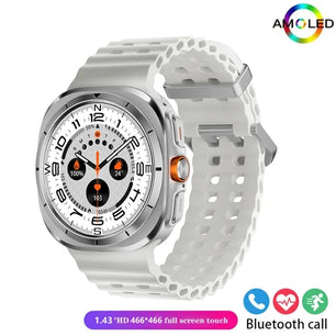 Silica Gel Smart Bluetooth Voice Support Square Shaped Sports Watch