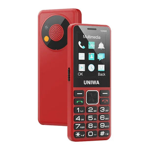 Rubber Rugged 1700mAh Battery Multi-Language 2.4 Inches Phone