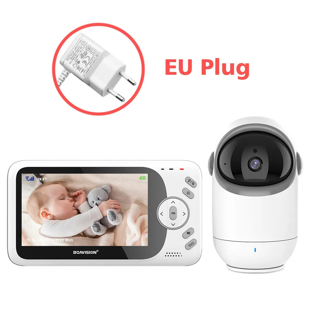 Boavision 2.4G Wireless Night Vision LCD Display Baby Monitor Camera