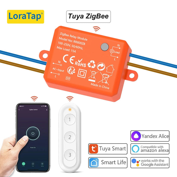 LoraTap Plastic Wireless Module Remote Control Automation Switch