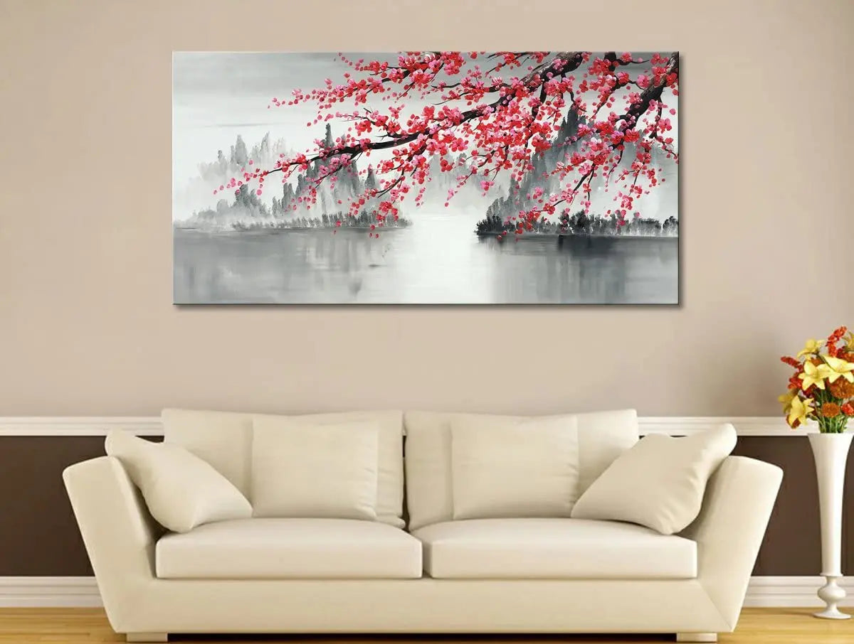 100% Canvas Modern Abstract Artwork Handmade Elegant Oil Painting