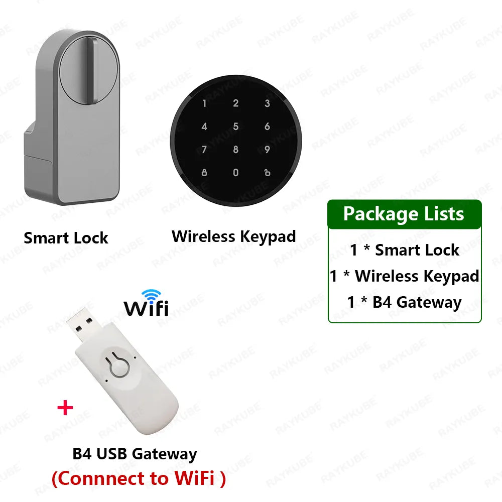 Stainless Steel Fingerprint Keypad Digital Smart Door Lock