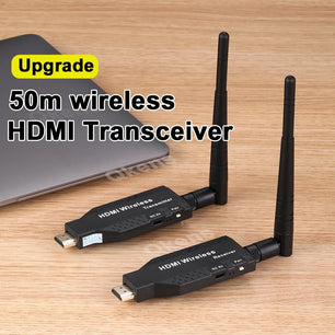 50m Wireless WIFI HDMI Video Transmitter & Receiver Extender