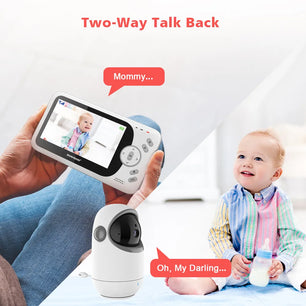 Boavision 2.4G Wireless Night Vision LCD Display Baby Monitor Camera