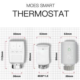 Moes Heating Temperature Actuator Thermostatic Radiator