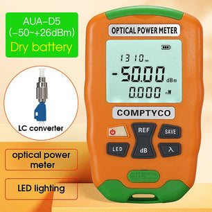 2-IN-1 Hybrid Optic Reflectometer Single Mode Fiber Cable Tester