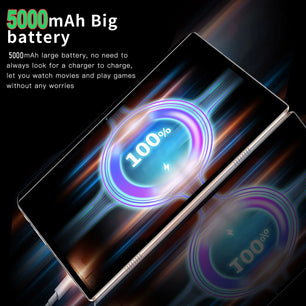 5000mAh Type-C USB 4GB RAM 64GB ROM 10.1 Inches Touch Tablet