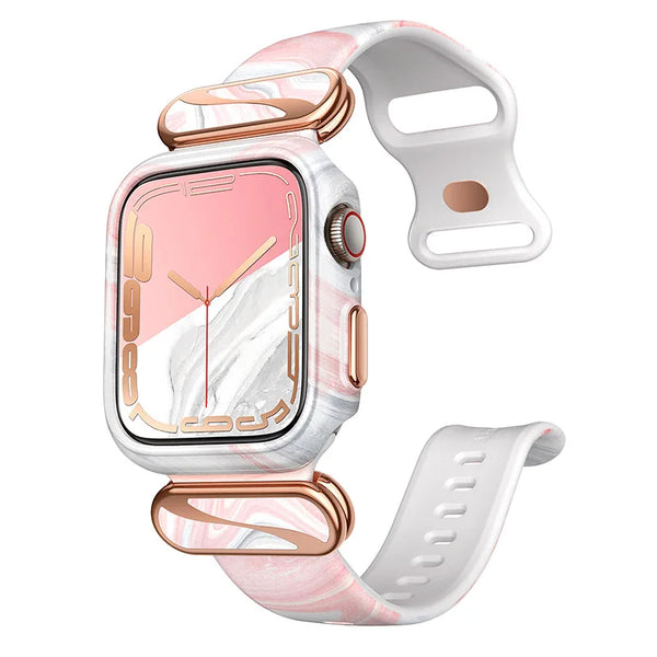 Polycarbonate Full-Body Protective Bumper Case For Apple Watch