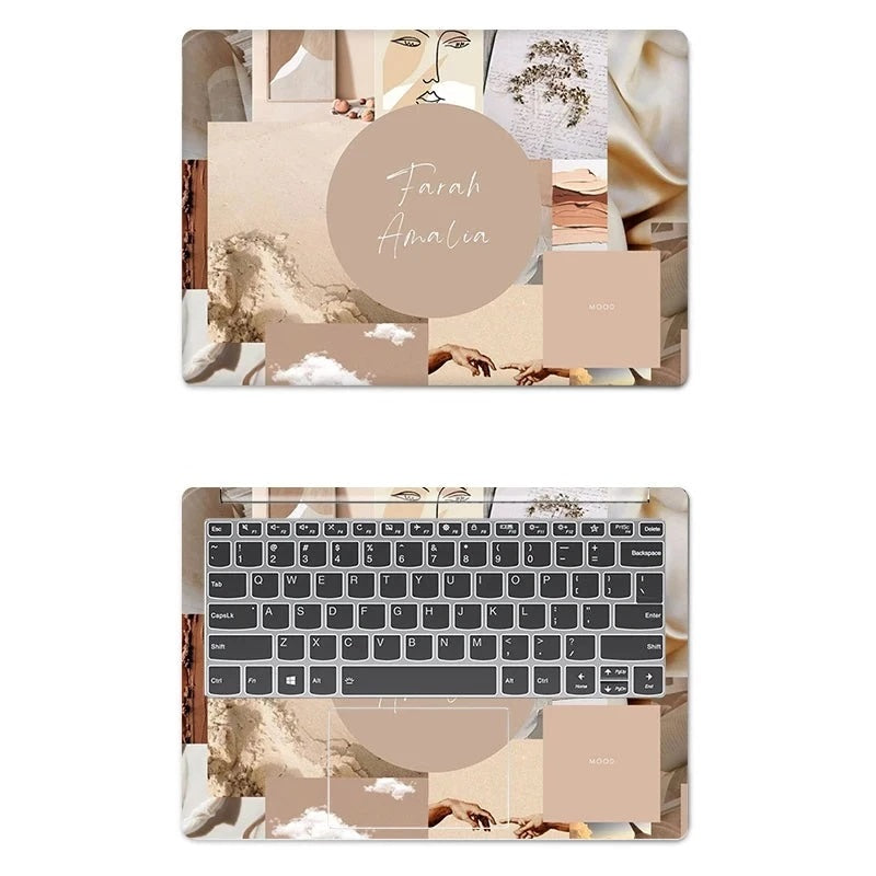 PVC Protective Printed Pattern Laptop Skin Cover