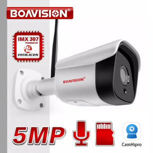 Boavision 5MP Night Vision High Speed Auto Tracking Bullet Camera