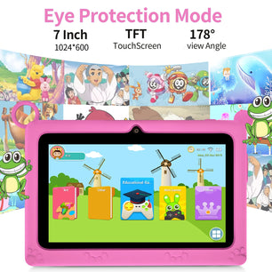 4000mAh Type-C USB 4GB RAM 64GB ROM 7 Inches Android Touch Tablet