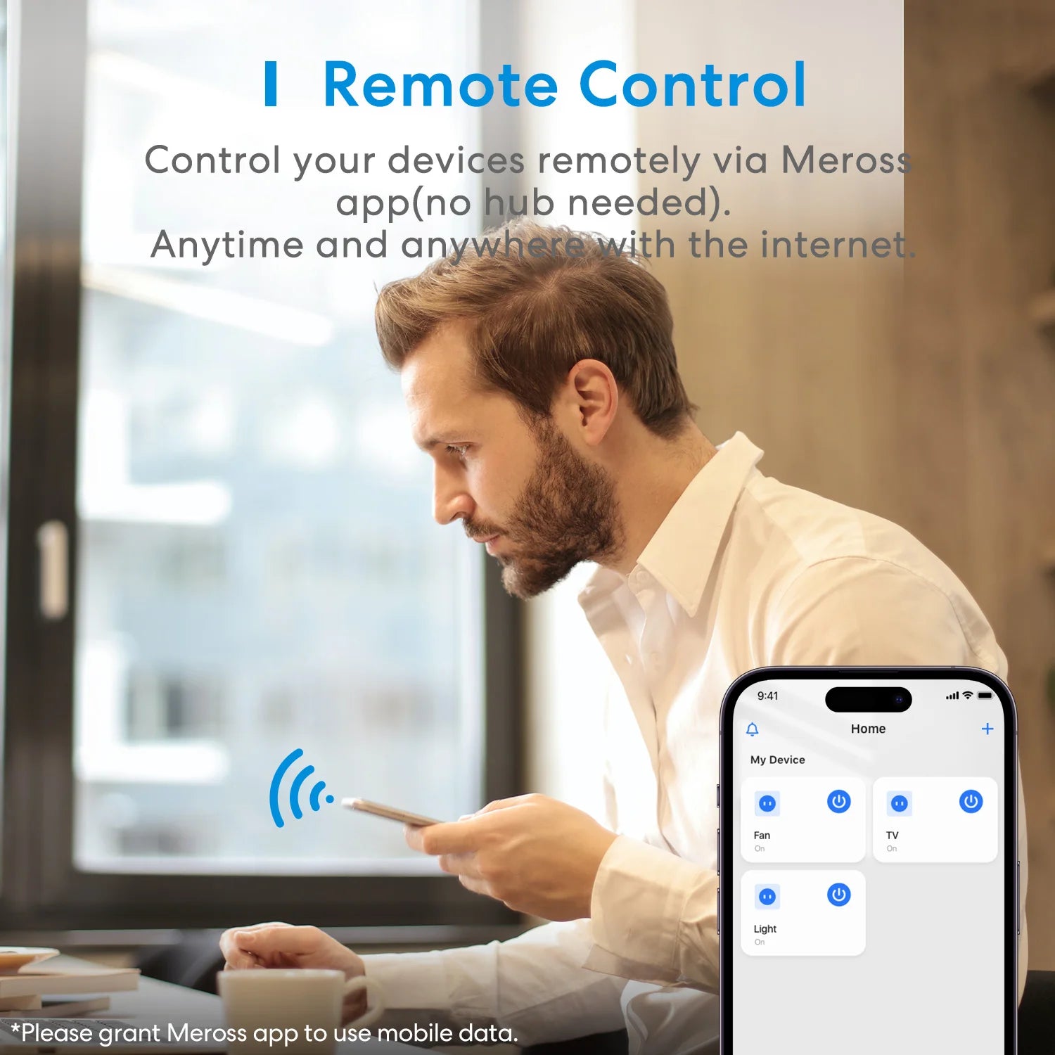 Meross 16A Alloy HomeKit Wifi Remote Voice Control Smart Plug