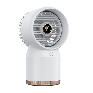 2-IN-1 Spray Mist Discharge Mini Portable Humidifier Fan For Home